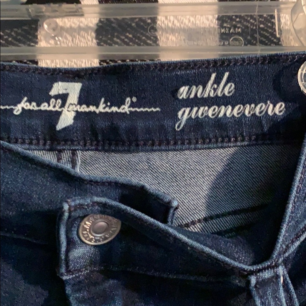 7 FOR ALL MANKIND Ankle Gwenevere with Angled Hem - Picture 5 of 5